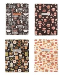 Keskin Color 18,5x26 58Yp Noktalı Tel Dikişli Uninote Coffee Time - Keskin Color