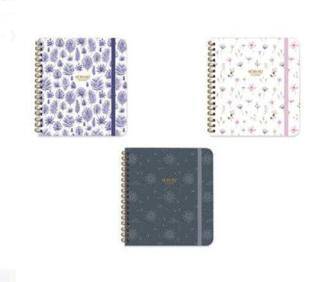 Keskin Color 19x21 Sert Kapak Spiralli Süresiz Ajanda - 1