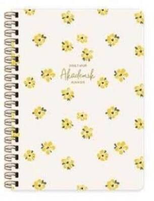 Keskin Color 2025-2026 16x23 Spiralli Akademik Ajanda - Amber - 1