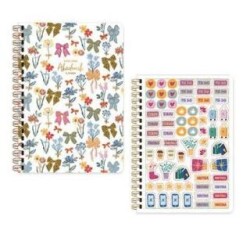 Keskin Color 2025-2026 17x24 Spiralli Akademik Ajanda - Fiyonk - Keskin Color