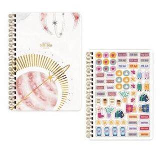 Keskin Color 2025-2026 17x24 Spiralli Akademik Ajanda - Parla - 1