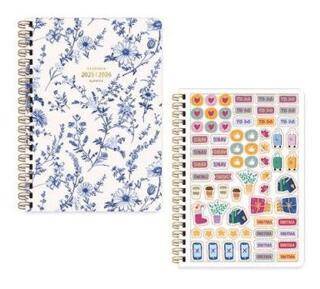 Keskin Color 2025-2026 17x24 Spiralli Akademik Ajanda - Tuval - 1