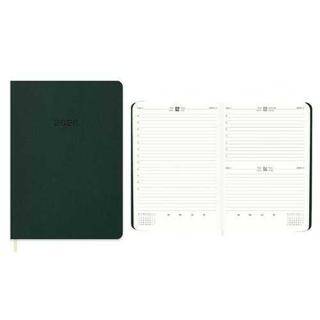 Keskin Color 2026 - 16x24 Günlük Termo Deri Ajanda - Yeşil - 1