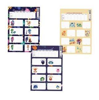 Keskin Color 220130-18 Ters Yüz Ders Programlı 3Lü Etiket - 1