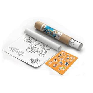 Keskin Color 244920-15 Sonic 30x250cm Çıkartmalı Rulo Boyama - 1