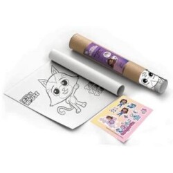 Keskin Color 244920-22 Gabby`in Hayal Evi 30x250cm Çıkartmalı Rulo Boyama - Keskin Color