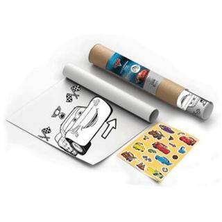 Keskin Color 244920-33 Cars 30x250cm Çıkartmalı Rulo Boyama - 1