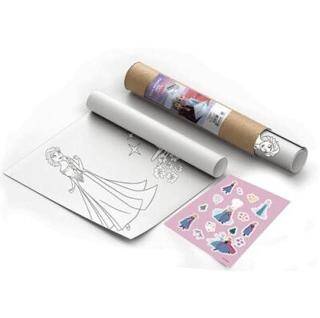 Keskin Color 244920-92 Frozen 30x250cm Çıkartmalı Rulo Boyama - 1