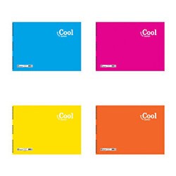 Keskin Color 25X35 20 Yaprak Spiralli Plastik Kapak Cool Resim Defteri - 1