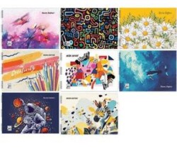 Keskin Color 25x35 60 Yaprak Spiralli Basic Resim Defteri - Keskin Color