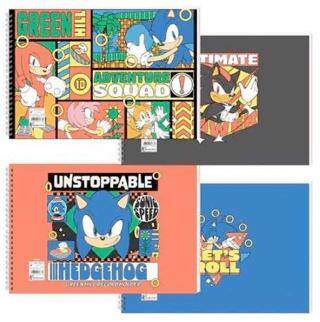 Keskin Color 300115-15 Sonic 17x25 15 Yaprak Spiralli Resim Defteri - 1