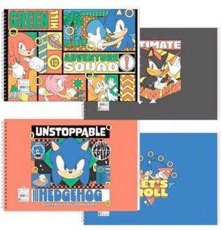 Keskin Color 300215-15 Sonic 25x35 15 Yaprak Spiralli Resim Defteri - 1