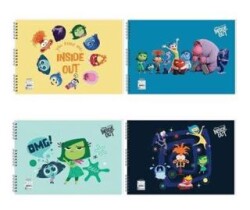 Keskin Color 300215-18 Ters Yüz 25x35 15 Yaprak Spiralli Resim Defteri - Keskin Color