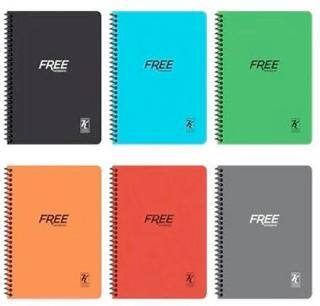 Keskin Color 320101-99 A4 60 Yaprak Çizgili PP Kapak Yeni Free Defter - 1