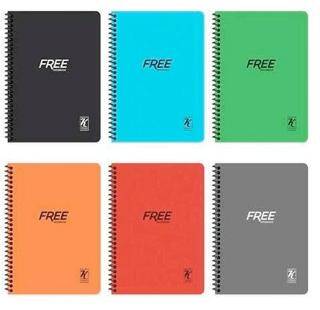 Keskin Color 320102-99 A4 60 Yaprak Kareli PP Kapak Yeni Free Defter - 1 - 1