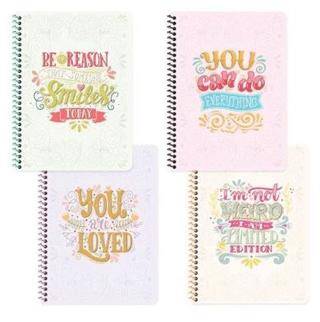 Keskin Color 322222-99 A4 80 Yaprak Kareli PP Kapak Spiralli Motto Defter - 1