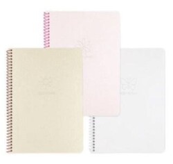 Keskin Color 322421-99 A4 80 Yaprak Çizgili PP Kapak Spiralli Glitter Defter - Keskin Color