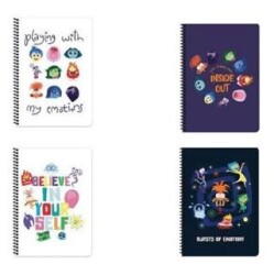 Keskin Color 380622-18 Ters Yüz A4 80 Yp Kareli Spiralli Karton Kapak Defter - Keskin Color