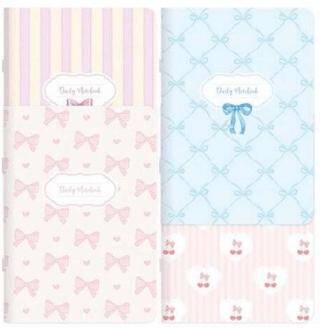 Keskin Color 381820-99 18,5x26 48 Yp Düz Tel Dikişli Kuşe Kapak Stickerli Defter-Kurdele - 1