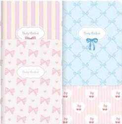 Keskin Color 381821-99 18,5x26 48 Yp Çizgili Tel Dikişli Kuşe Kapak Stickerli Defter-Kurdele - Keskin Color