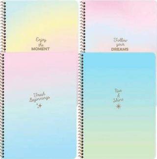 Keskin Color 386512-99 A4 80 Yaprak Kareli Karton Kapak Spiralli Peritozu Defter - 1