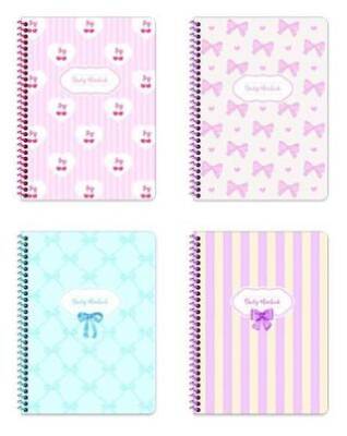 Keskin Color 410832 16,5x22,5 120 Yp. Kareli Spiralli Sert Kapak Defter - Kurdele - 1