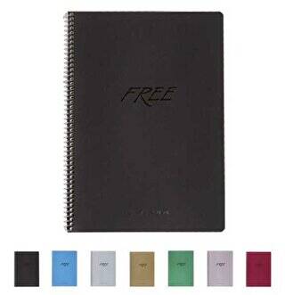 Keskin Color A4 120 Yp.Kareli Plastik Kapak Free Platinum Defter - 1