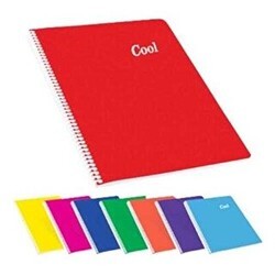 Keskin Color A4 72 Yp.Kareli PP Kp.Spiralli Cool Defter - 1