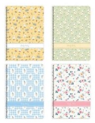 Keskin Color A4 80 Yaprak Çizgili Karton Kapak Spiralli Defter Doğa - Keskin Color