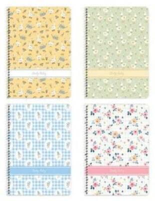 Keskin Color A4 80 Yaprak Kareli Karton Kapak Spiralli Defter Doğa - 1