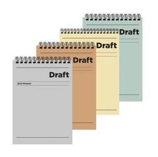 Keskin Color A5 80 Yaprak Kareli Hafif Kağıt Karton Kapak Draft Bloknot - 1