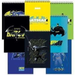 Keskin Color Batman A7 42 Yaprak Çizgili Spiralli 1 Bloknot - Keskin Color