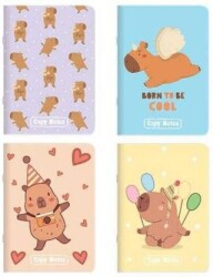 Keskin Color Capy 18,5x26 40 Yp Çizgili Stickerlı Telli Dikişli Defter - Keskin Color