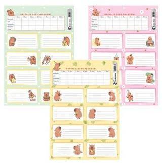 Keskin Color Capy Ders Programlı 3Lü Etiket - 1