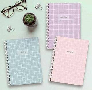 Keskin Color College Defter Kareli Pp Kapak Spiralli 80 Yaprak 16.5x22.5 Cm - 1