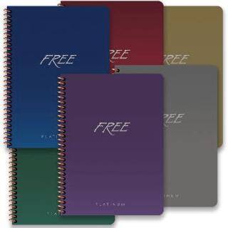 Keskin Color Free Platinum Defter Çizgisiz Pp Kapak 80 Yaprak 16.5x22.5 Cm - 1