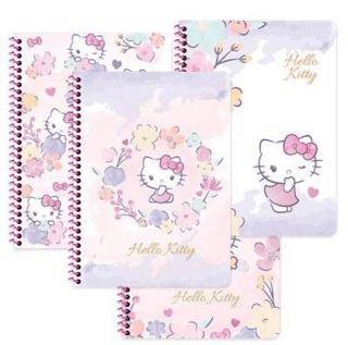 Keskin Color Hello Kitty 16,5x22,5 80 Yaprak Kareli Spiralli Karton Kapak Defter - 1