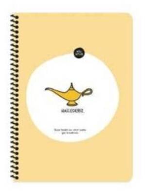 Keskin Color Hisli Şeyler 16,5x22,5 80 Yaprak Çizgili Stickerli Defter - Hallederiz - 1