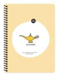 Keskin Color Hisli Şeyler 16,5x22,5 80 Yaprak Kareli Stickerli Defter - Hallederiz - Keskin Color