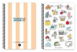 Keskin Color Hisli Seyler 2026 - 13x19,5 Haftalık Ajanda - Sığmıyorum Dünyaya - 1