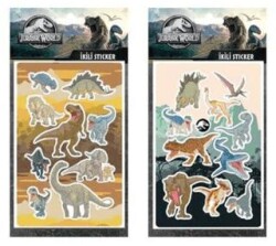 Keskin Color Jurassic World 2Li Kuşe Sticker - Keskin Color
