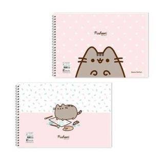 Keskin Color Pusheen 17x25 15 Yaprak Spiralli Resim Defteri - 1