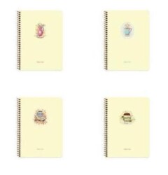 Keskin Color Seasons Notes Defter Kareli Karton Kapak Spiralli 80 Yaprak 16.5x22.5 Cm - Keskin Color