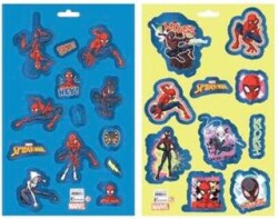 Keskin Color Spider-Man 15x24 Yaldızlı 2Li Sticker - Keskin Color