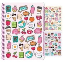 Keskin Color Sweet Fun Defter Pp Kapak Spiralli A4 60 Yaprak - Keskin Color
