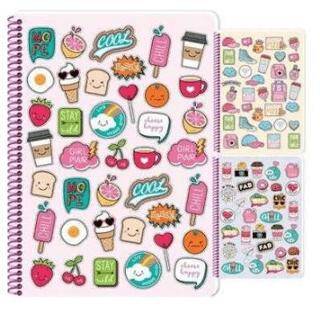Keskin Color Sweet Fun Defter Pp Kapak Spiralli A4 60 Yaprak - 1