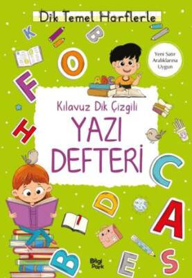 Kılavuz Dik Çizgili Yazı Defteri Küçük Boy - 1