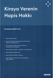 Kiraya Verenin Hapis Hakkı - Seçkin Yayıncılık