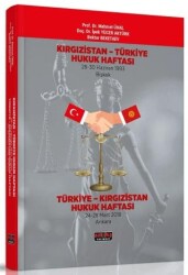 Kırgızistan - Türkiye Hukuk Haftası - Savaş Yayınevi