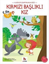 Kırmızı Başlıklı Kız Çıkartmalarla - Almidilli
